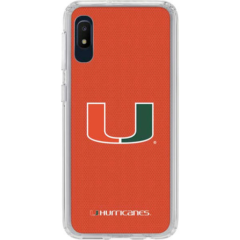 University of Miami Hurricanes Jersey Galaxy Cases