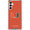 University of Miami Hurricanes Jersey Galaxy A16 5G Clear Case