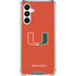 University of Miami Hurricanes Jersey Galaxy A16 5G Clear Case