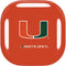 University of Miami Hurricanes Jersey Galaxy Buds Live Skin