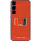 University of Miami Hurricanes Jersey Galaxy S25 Skin