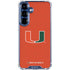 University of Miami Hurricanes Jersey Galaxy S25 Clear Case