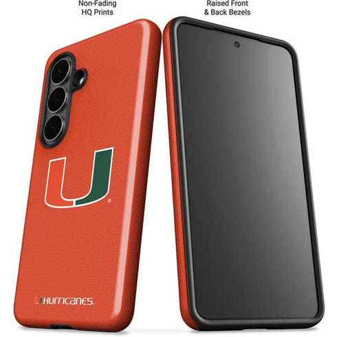 University of Miami Hurricanes Jersey Galaxy S26 Plus Impact Case