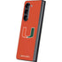 University of Miami Hurricanes Jersey Galaxy Z Fold5 5G Skin