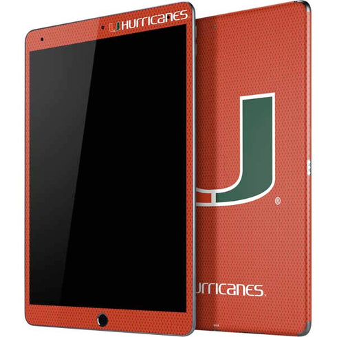 University of Miami Hurricanes Jersey iPad Skins