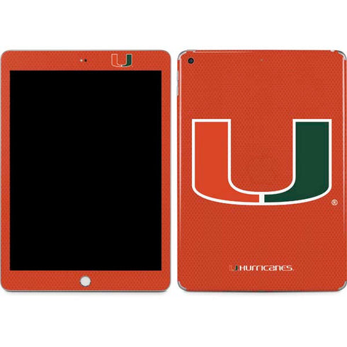 University of Miami Hurricanes Jersey Apple iPad Skin