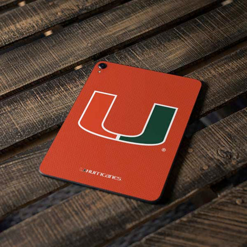 University of Miami Hurricanes Jersey Apple iPad Pro Skin