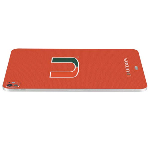University of Miami Hurricanes Jersey iPad Pro 13in M4 (2024) Skin
