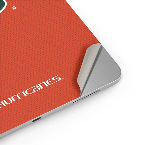University of Miami Hurricanes Jersey iPad Pro 13in M4 (2024) Skin
