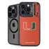 University of Miami Hurricanes Jersey iPhone 13 Pro Max Kickstand Case