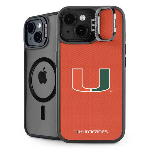 University of Miami Hurricanes Jersey iPhone 14 Kickstand Case