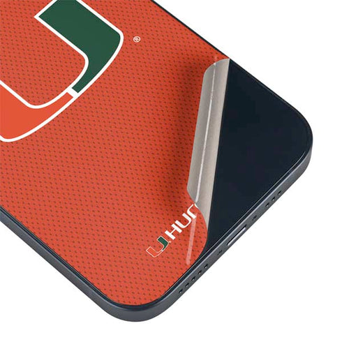 University of Miami Hurricanes Jersey iPhone Skins