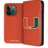 University of Miami Hurricanes Jersey iPhone 15 Pro Folio Case