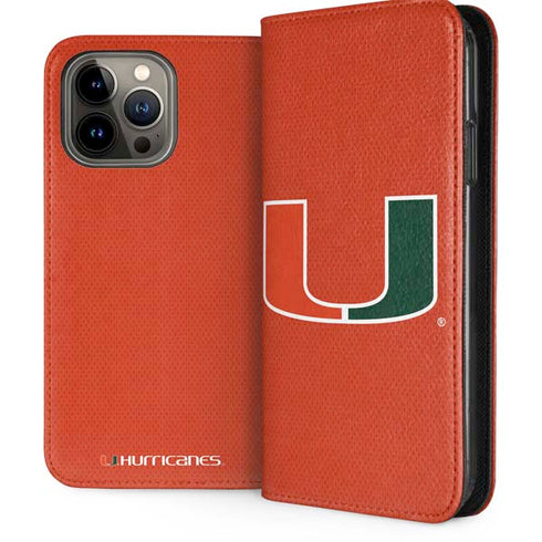 University of Miami Hurricanes Jersey iPhone Cases