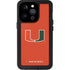 University of Miami Hurricanes Jersey iPhone 15 Pro Waterproof Case