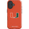 University of Miami Hurricanes Jersey iPhone 16 Plus Impact Case