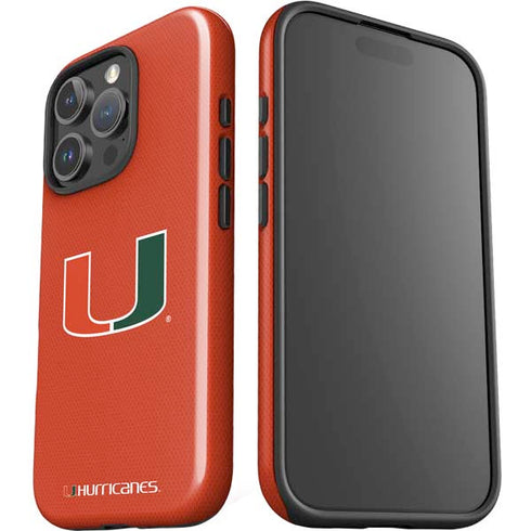 University of Miami Hurricanes Jersey iPhone 16 Pro Impact Case