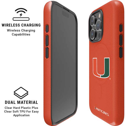 University of Miami Hurricanes Jersey iPhone 16 Pro Magsafe Impact Case