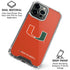 University of Miami Hurricanes Jersey iPhone 16 Pro Max Clear Case