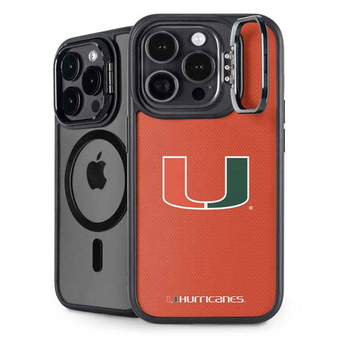 University of Miami Hurricanes Jersey iPhone 16 Pro Max Kickstand Case