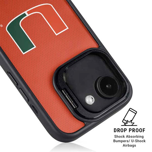 University of Miami Hurricanes Jersey iPhone 16e Kickstand Case