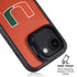University of Miami Hurricanes Jersey iPhone 16e Kickstand Case