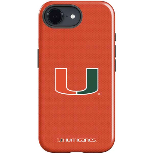 University of Miami Hurricanes Jersey iPhone 16e Impact Case