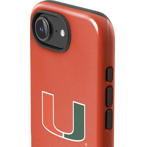 University of Miami Hurricanes Jersey iPhone 16e Impact Case