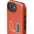 University of Miami Hurricanes Jersey iPhone 16e Impact Case