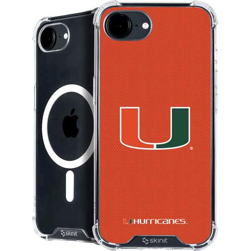 University of Miami Hurricanes Jersey iPhone 16e MagSafe Case