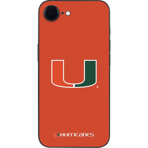 University of Miami Hurricanes Jersey iPhone 16e Skin