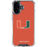 University of Miami Hurricanes Jersey iPhone 17 Clear Case