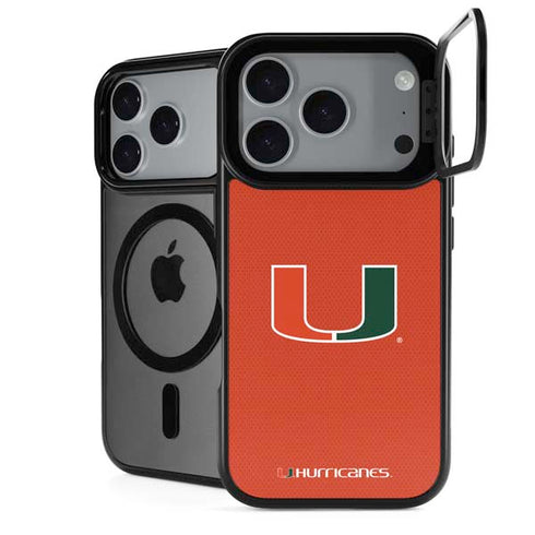 University of Miami Hurricanes Jersey iPhone 18 Pro Kickstand Case