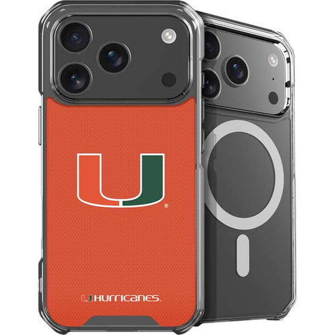 University of Miami Hurricanes Jersey iPhone 18 Pro Max MagSafe Case