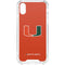 University of Miami Hurricanes Jersey iPhone XS Clear Case