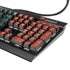 University of Miami Hurricanes Jersey K95 RGB PLATINUM Mechanical Gaming Keyboard Skin