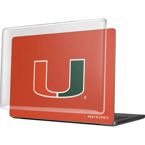 University of Miami Hurricanes Jersey MacBook Pro 14in (2021-24) Case plus Skin