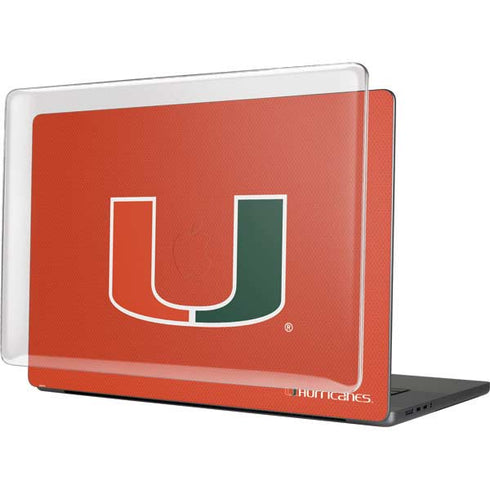 University of Miami Hurricanes Jersey MacBook Cases