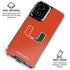 University of Miami Hurricanes Jersey Moto G Power 5G (2024) Clear Case