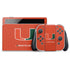 University of Miami Hurricanes Jersey Nintendo Skins