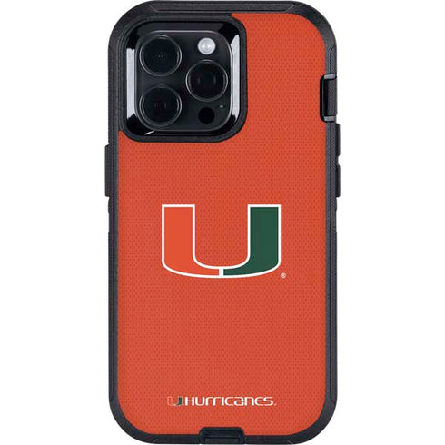 University of Miami Hurricanes Jersey Otterbox Defender iPhone Skin