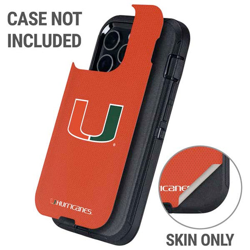 University of Miami Hurricanes Jersey Otterbox Defender iPhone Skin
