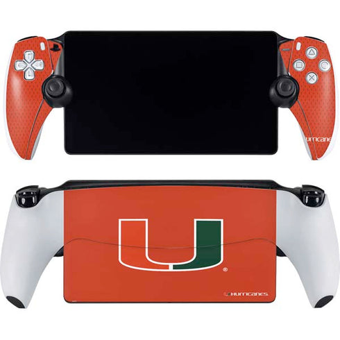 University of Miami Hurricanes Jersey PlayStation PS5 Skins