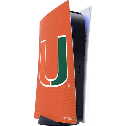 University of Miami Hurricanes Jersey PlayStation PS5 Skins