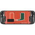 University of Miami Hurricanes Jersey Steam Deck Handheld Gaming Computer Skin