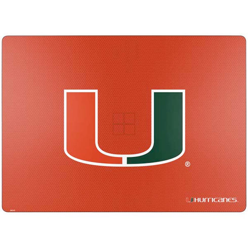 University of Miami Hurricanes Jersey Surface Laptop 7 15in Skin