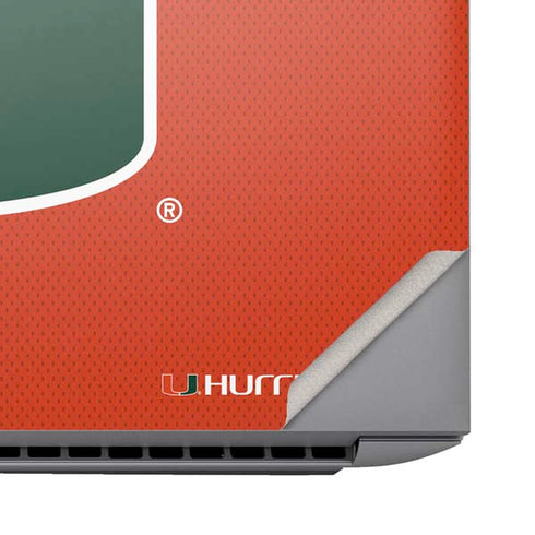 University of Miami Hurricanes Jersey HP ZBook Fury 16 G10 Skin