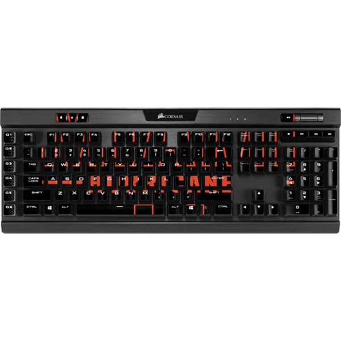 University of Miami Hurricanes K95 RGB PLATINUM Mechanical Gaming Keyboard Skin