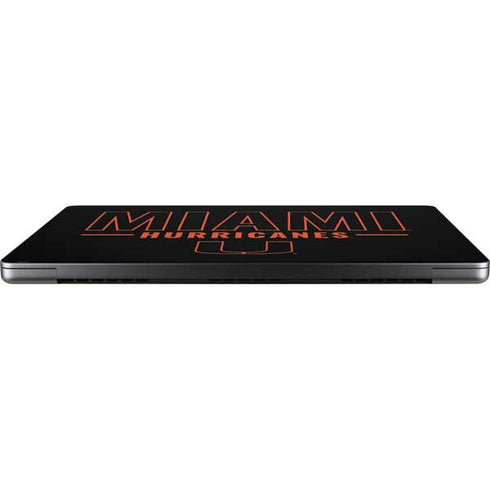 University of Miami Hurricanes Apple MacBook Pro 14-inch Skin