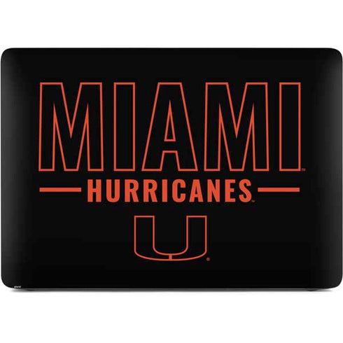 University of Miami Hurricanes Apple MacBook Pro 16-inch Skin